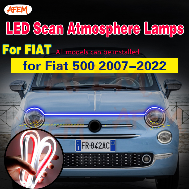 Car Led Strip 12V Waterproof - ไฟส่องสว่างหน้ารถแบบ LED พร้อมไฟส่องสว่างตอนกลางวัน DRL 12V สำหรับ