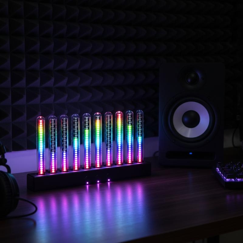 Car Ambient Light Sound Activated - ไฟ LED แถบแสงไล่เฉดสีแบบไดนามิก ควบคุมด้วยเสียง ใช้ได้กับรถยนต์ ทีวี