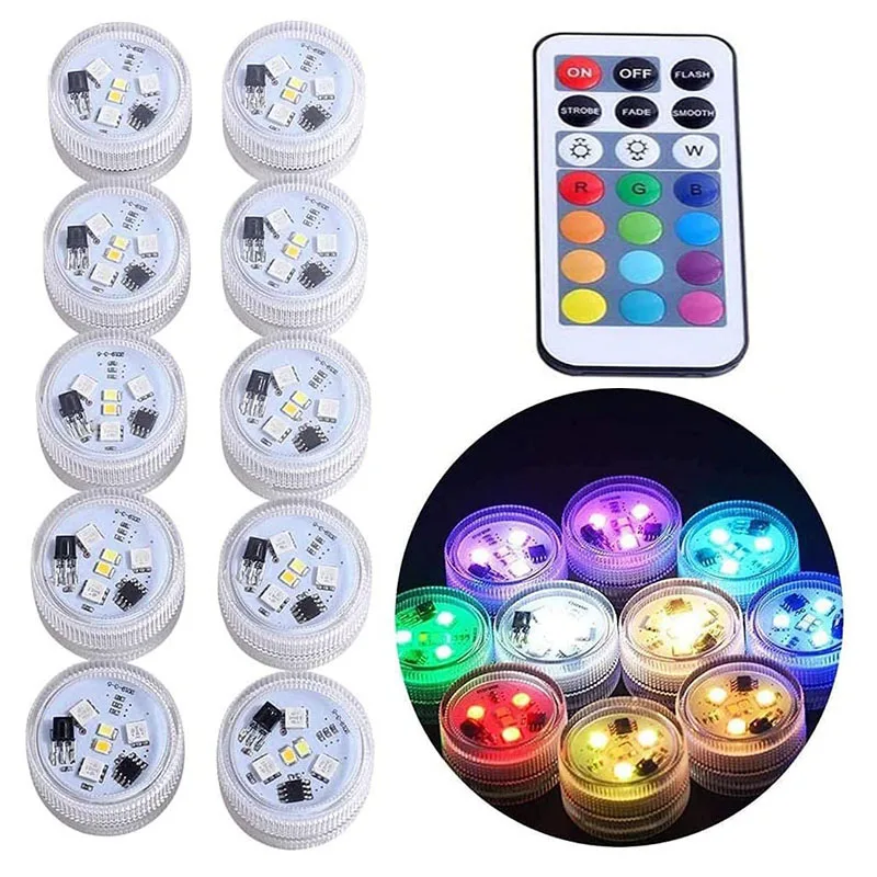 Car Ambient Light Kit With Remote - ไฟ LED ติดภายในรถแบบไร้สายมีกาวในตัวไฟควบคุมระยะไกลตกแต่งหลังคารถยนต์ไฟปลายจักรยาน