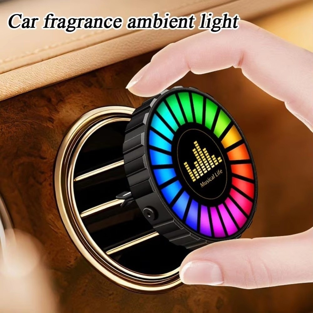 ไฟตกแต่งภายในรถยนต์แบบชาร์จไฟไ - Car Ambient Light Sound Activated บทวิจารณ์และราคา