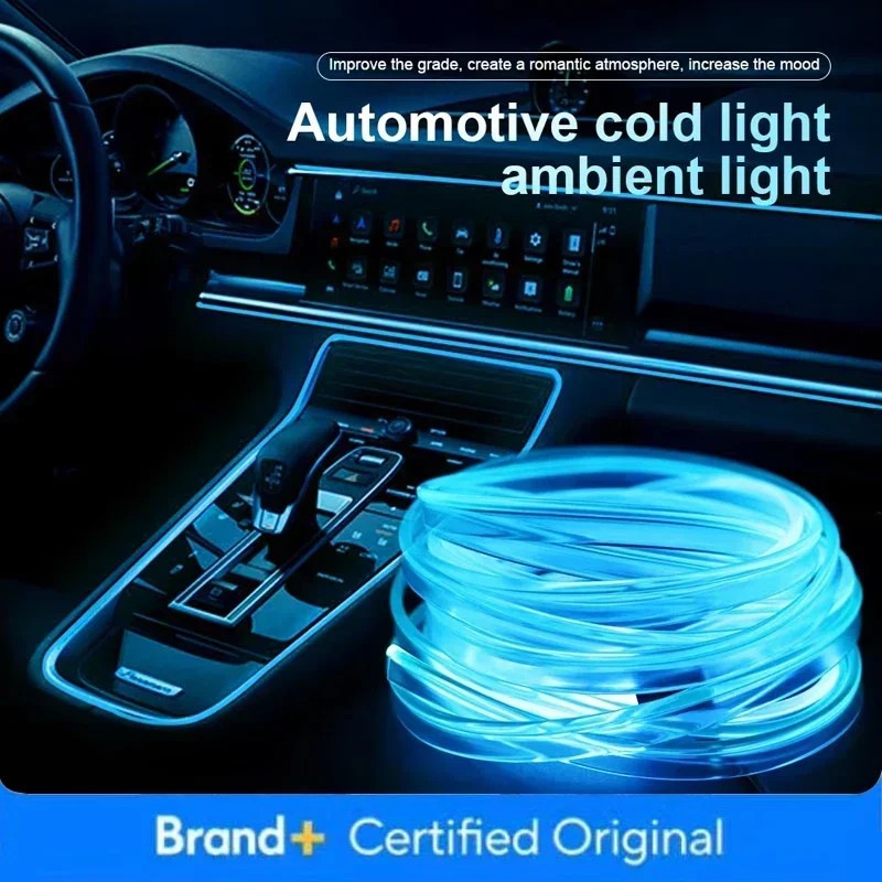 ไฟบรรยากาศภายในรถยนต์ 5V ไฟเย็ - Car Interior Neon Light Usb บทวิจารณ์และราคา