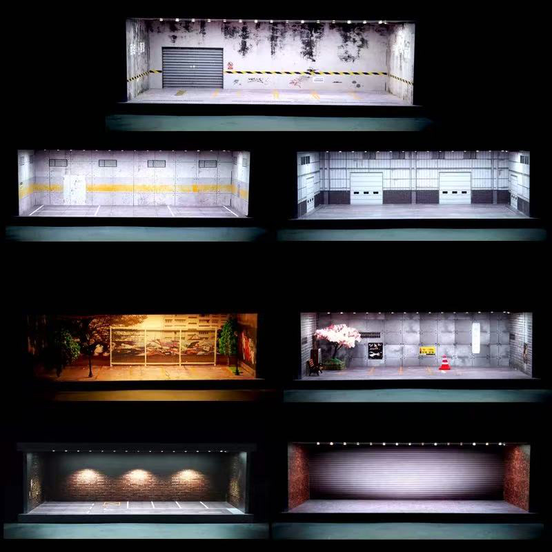โมเดลโรงจอดรถรถยนต์ขนาด 1/64 พ - Car Ambient Lighting 18 In 1 บทวิจารณ์และราคา