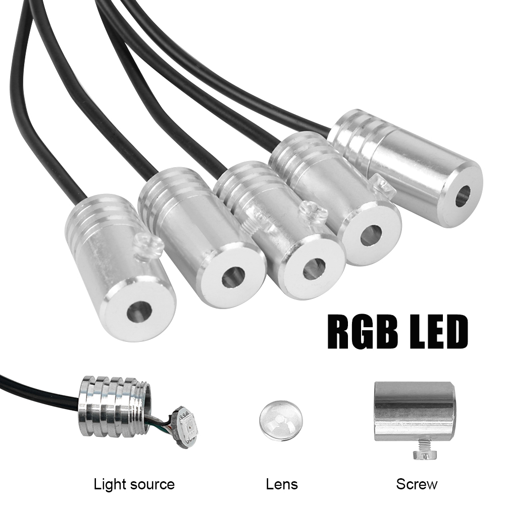 12V 6MแถบLED RGBภายในรถAmbient - Car Ambient Light Fiber Optic 6M บทวิจารณ์และราคา