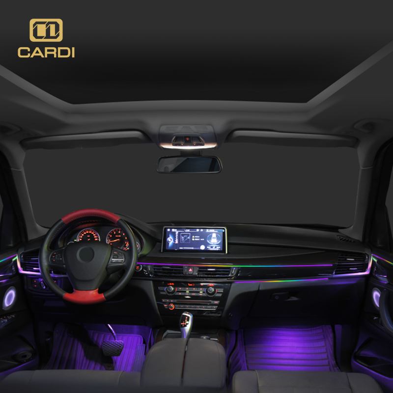 K4 18 1 ไฟ LED นีออนสีเต็มรูปแ - Car Ambient Lighting 64 Color บทวิจารณ์และราคา