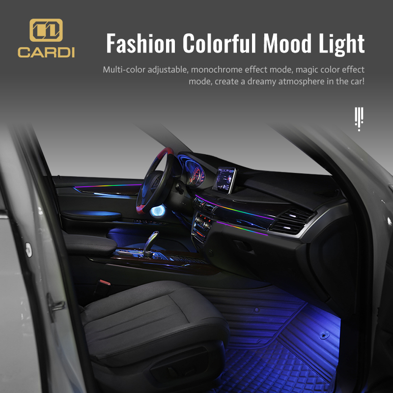 K4 18 1 ไฟ LED นีออนสีเต็มรูปแ - Car Ambient Lighting 64 Color บทวิจารณ์และราคา