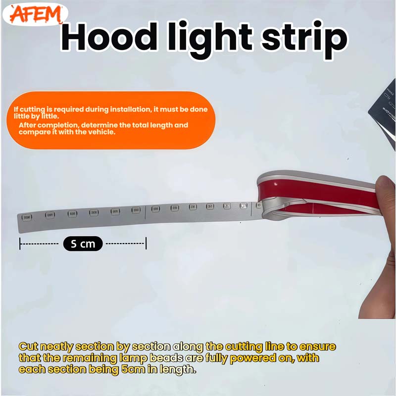 ไฟส่องสว่างหน้ารถแบบ LED พร้อม - Car Led Strip 12V Waterproof บทวิจารณ์และราคา