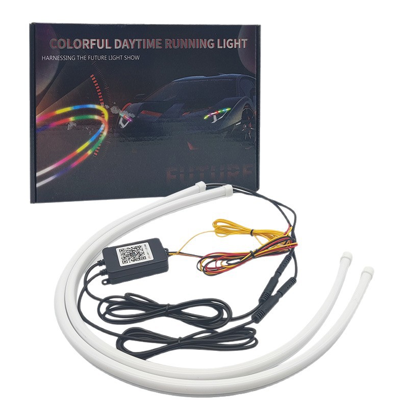 ไฟ LED สำหรับรถยนต์ 2 ชิ้น แบบ - Car Led Strip 12V Waterproof บทวิจารณ์และราคา