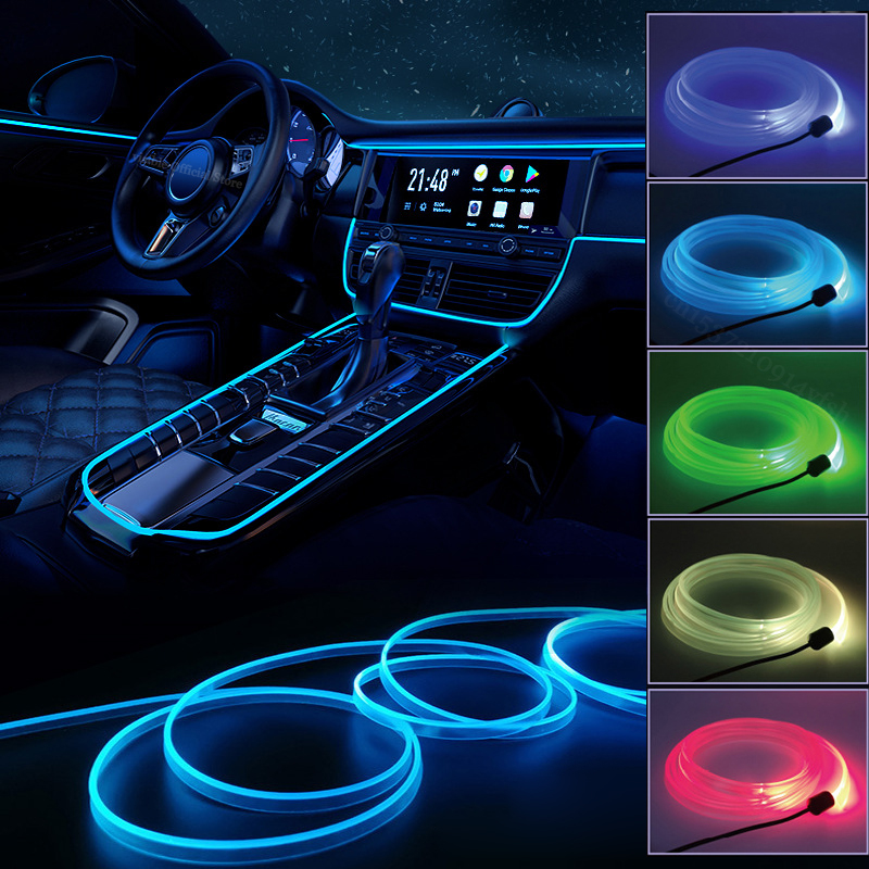 1 M/3 M/5 M USB LED Ambient Li - Car Interior Neon Light Usb บทวิจารณ์และราคา