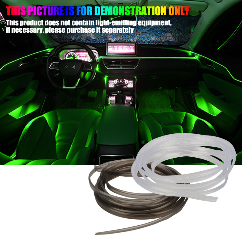 สายไฟเบอร์ออปติกนีออนแบบยืดได้ - Car Ambient Light Fiber Optic 6M บทวิจารณ์และราคา