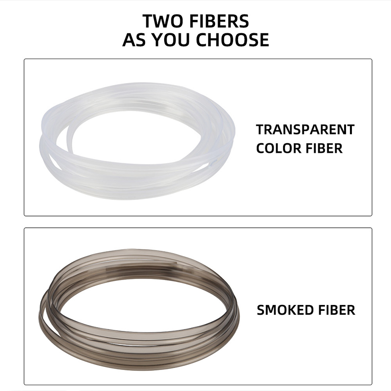 สายไฟเบอร์ออปติกนีออนแบบยืดได้ - Car Ambient Light Fiber Optic 6M บทวิจารณ์และราคา