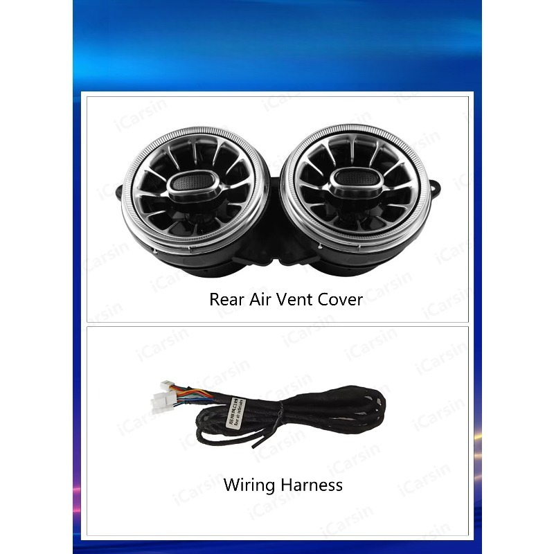 ไฟตกแต่งภายในรถยนต์ W217 W222  - Car Ambient Lighting 64 Color บทวิจารณ์และราคา