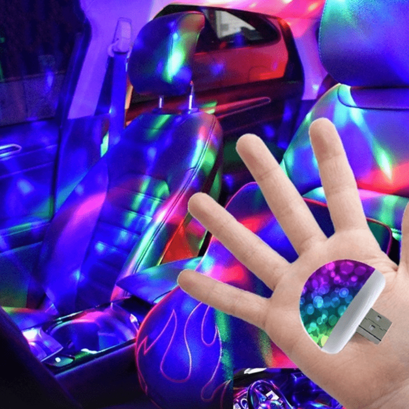 ไฟตกแต่งภายในรถยนต์ LED USB หล - Car Interior Neon Light Usb บทวิจารณ์และราคา