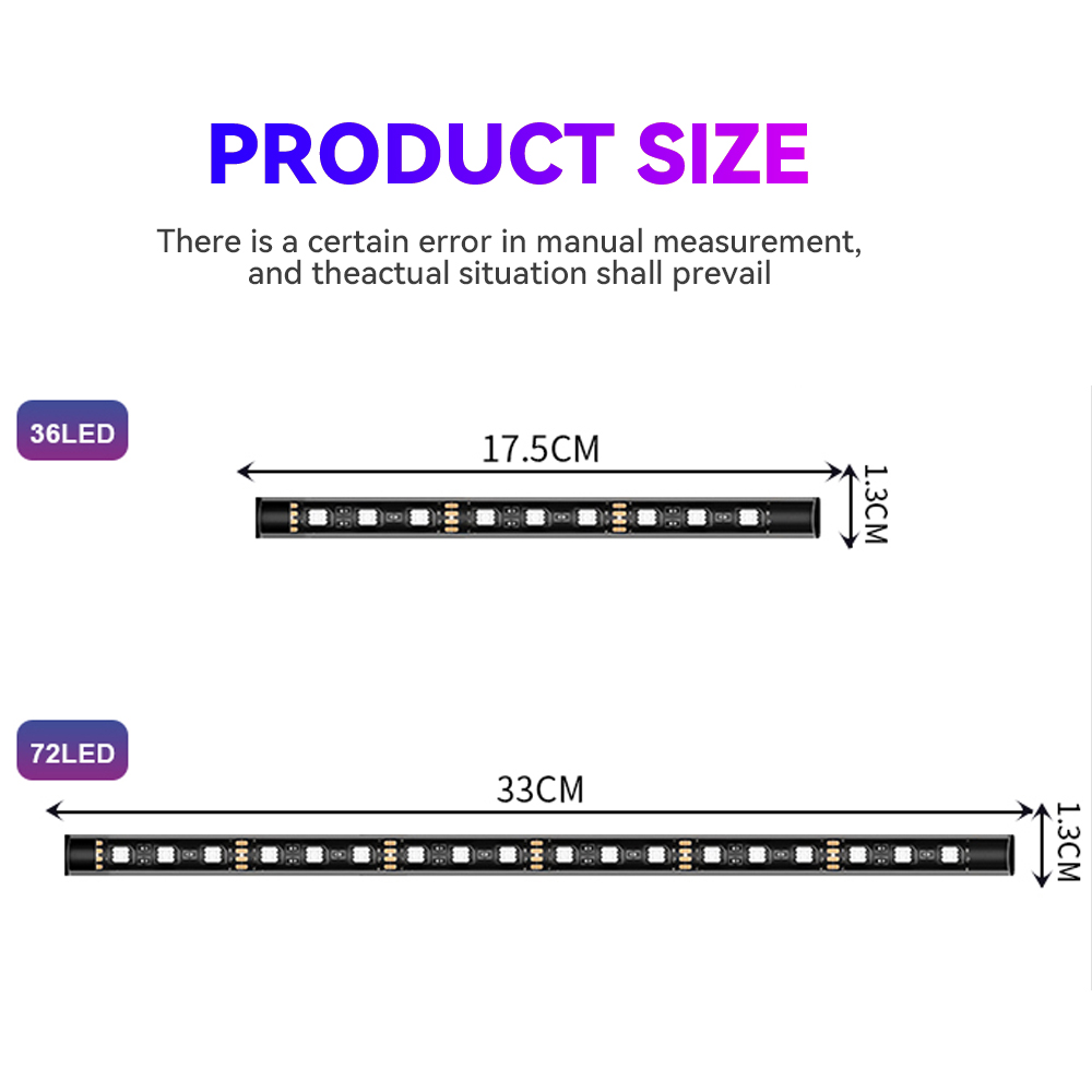 12V มอเตอร์รถตกแต่งโคมไฟ 4IN1  - Car Led Strip 12V Waterproof บทวิจารณ์และราคา