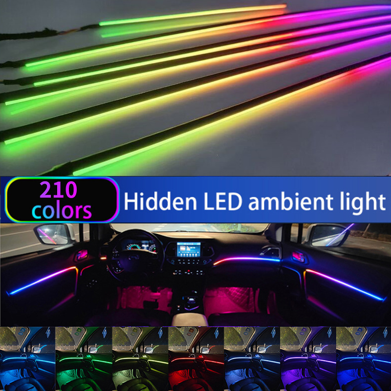 รถ Ambient Light/64 สีอะคริลิค - Car Ambient Lighting 64 Color บทวิจารณ์และราคา