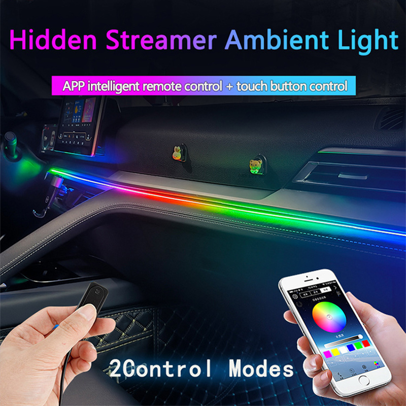 รถ Ambient Light/64 สีอะคริลิค - Car Ambient Lighting 64 Color บทวิจารณ์และราคา