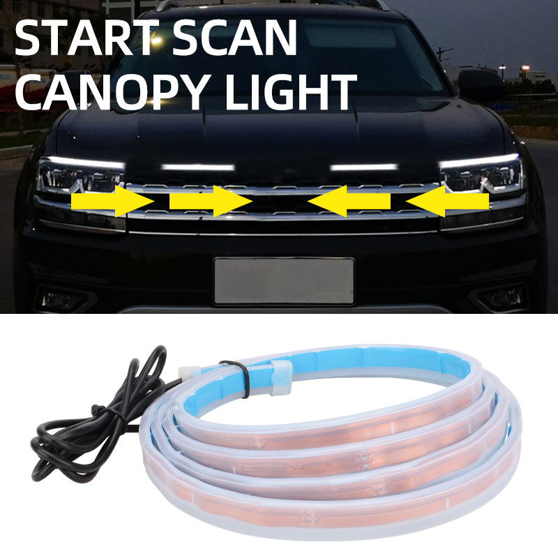 ไฟ LED สำหรับฝากระโปรงรถยนต์ 1 - Car Led Strip 12V Waterproof บทวิจารณ์และราคา