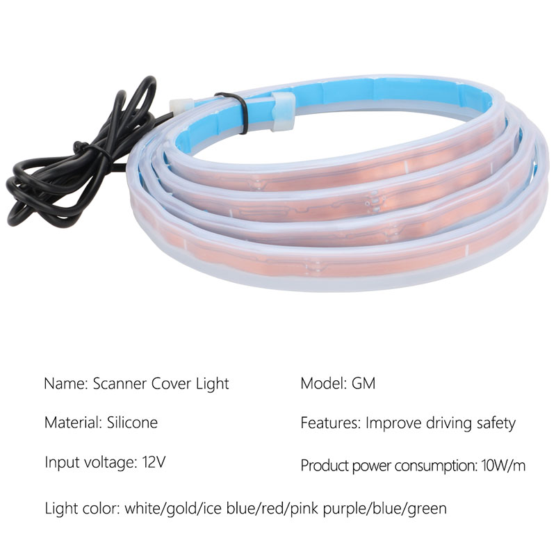 ไฟ LED สำหรับฝากระโปรงรถยนต์ 1 - Car Led Strip 12V Waterproof บทวิจารณ์และราคา