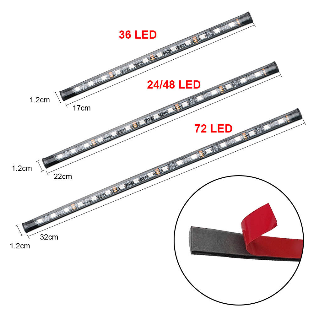 ไฟตกแต่งภายในรถยนต์ ไฟสร้างบรร - Car Ambient Light Kit With Remote บทวิจารณ์และราคา