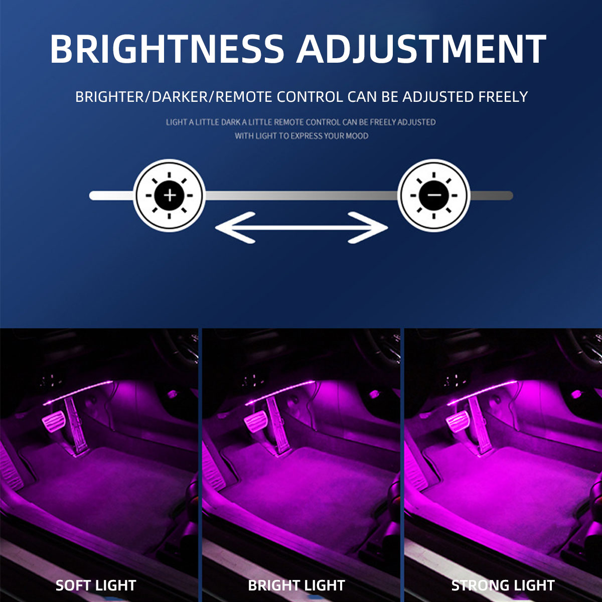 ไฟตกแต่งภายในรถยนต์ 2/4in1 นีอ - Car Interior Neon Light Usb บทวิจารณ์และราคา
