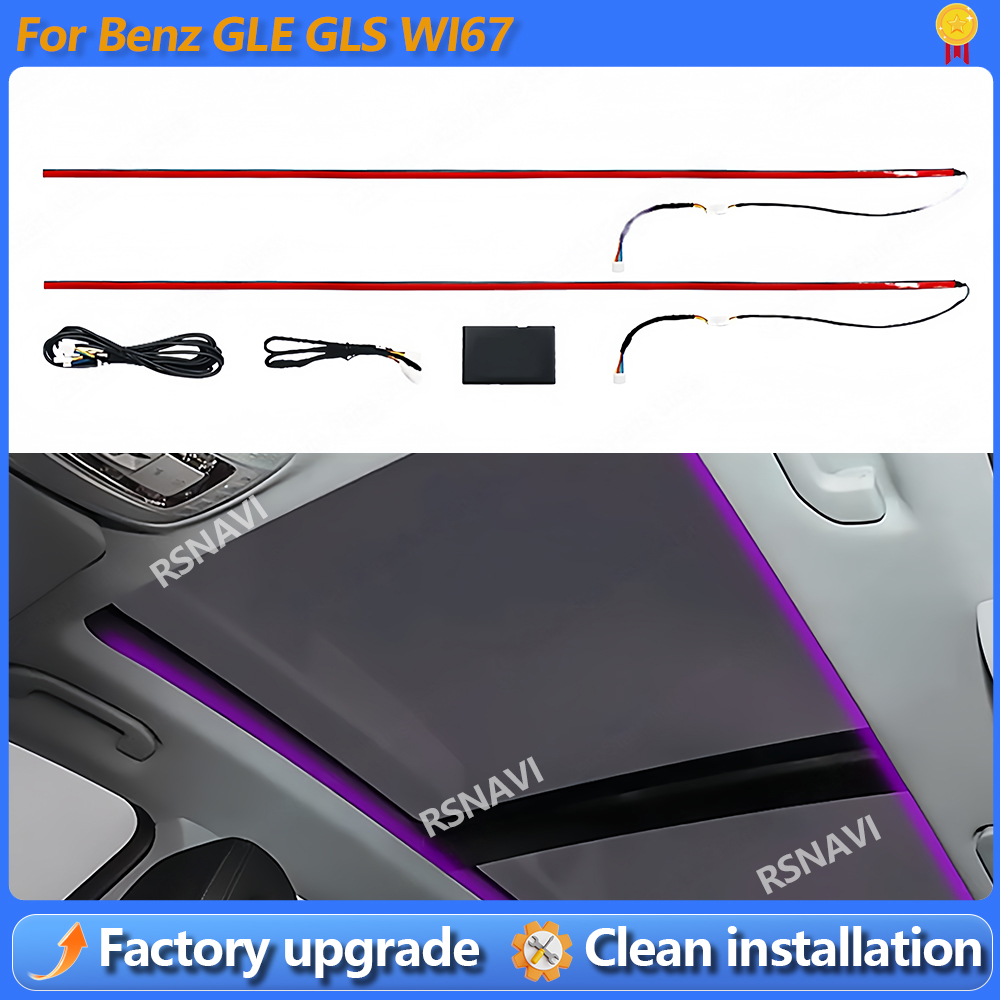 ไฟ LED ตกแต่งภายในหลังคา 64 สี - Car Ambient Lighting 64 Color บทวิจารณ์และราคา