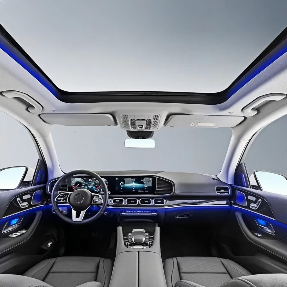 ไฟ LED ตกแต่งภายในหลังคา 64 สี - Car Ambient Lighting 64 Color บทวิจารณ์และราคา