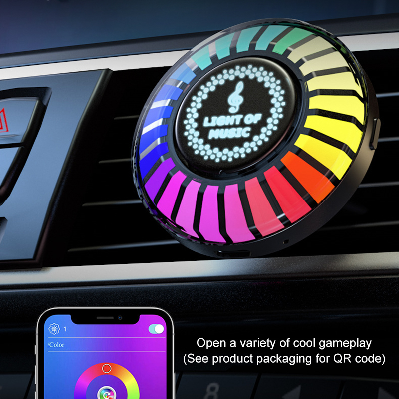 ไฟตกแต่งช่องแอร์รถยนต์แบบ LED  - Car Ambient Light Sound Activated บทวิจารณ์และราคา