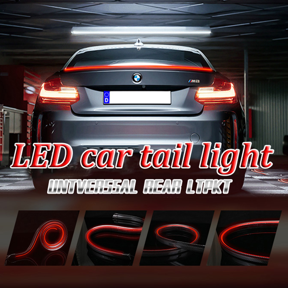 แบบไดนามิก 120 ซม.รถคาร์บอนสีด - Car Led Strip 12V Waterproof บทวิจารณ์และราคา