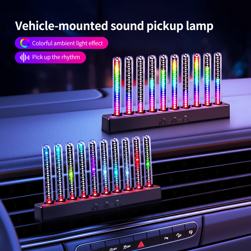 ไฟส่องสว่างภายในรถยนต์ ไฟส่องส - Car Ambient Light Sound Activated บทวิจารณ์และราคา