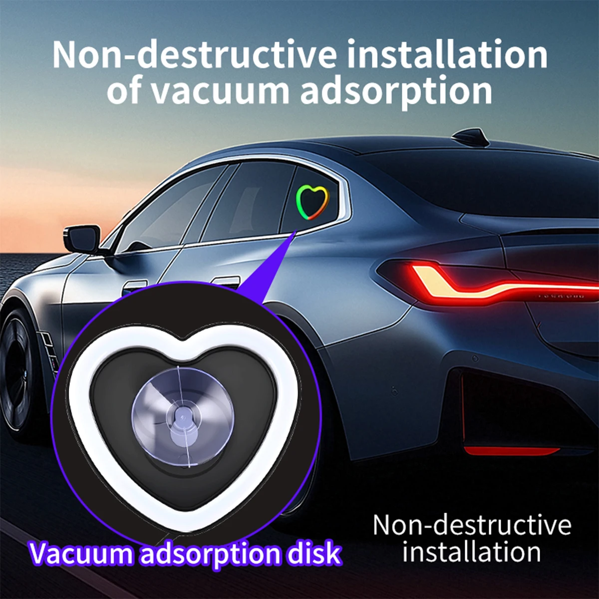 ไฟนีออนซิมโฟนีสำหรับรถยนต์ ไฟ  - Car Interior Neon Light Usb บทวิจารณ์และราคา