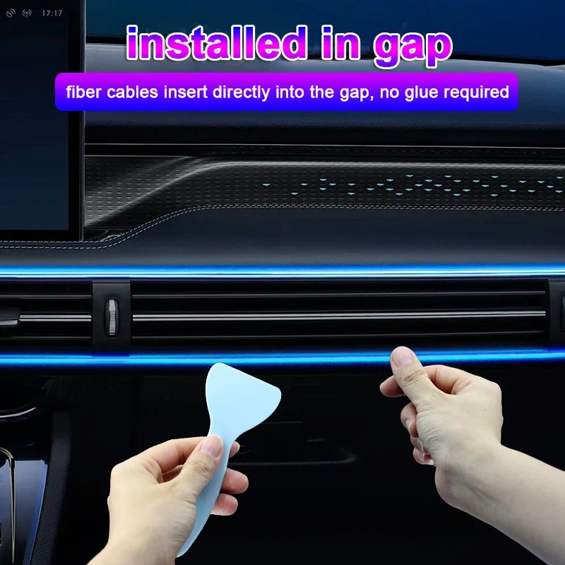 ภายในรถบรรยากาศ Light Ambient  - Car Interior Led Strip App Control บทวิจารณ์และราคา
