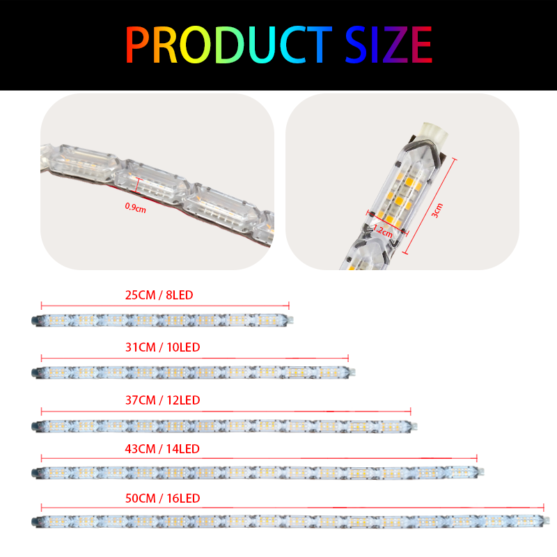 ไฟ LED แบบยืดหยุ่น 12V สำหรับร - Car Led Strip 12V Waterproof บทวิจารณ์และราคา