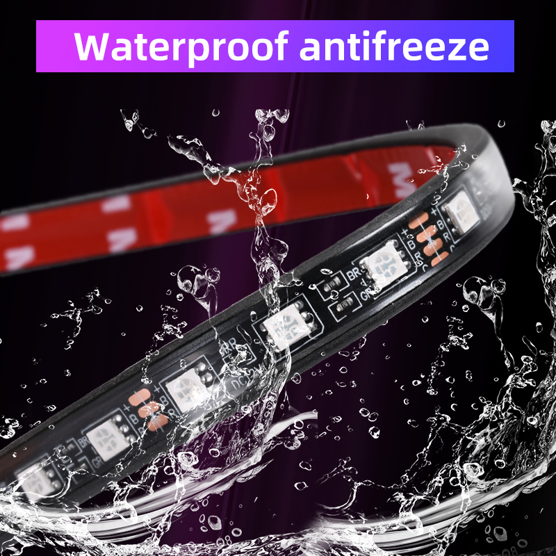 APP LED รถจักรยานยนต์รถบรรยากา - Car Led Strip 12V Waterproof บทวิจารณ์และราคา