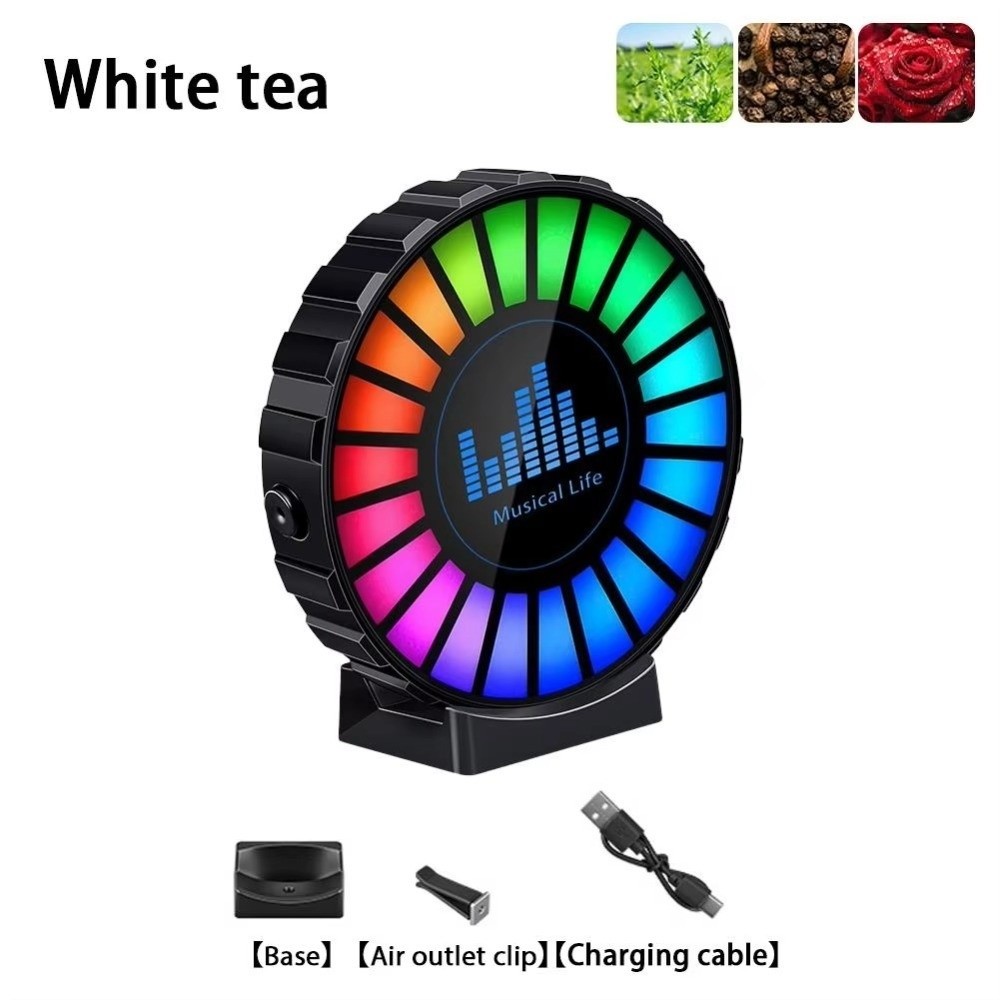ไฟบรรยากาศในรถยนต์แบบชาร์จได้  - Car Ambient Light Sound Activated บทวิจารณ์และราคา
