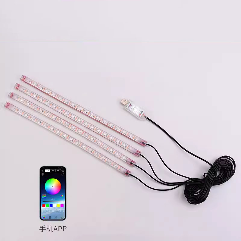 ชุดไฟตกแต่งภายในรถยนต์แบบ LED  - Car Ambient Light Kit With Remote บทวิจารณ์และราคา