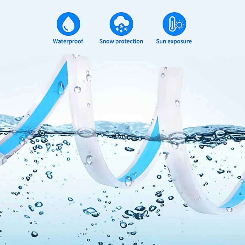 2 PCS DRL รถ LED ไฟวิ่งกลางวัน - Car Led Strip 12V Waterproof บทวิจารณ์และราคา