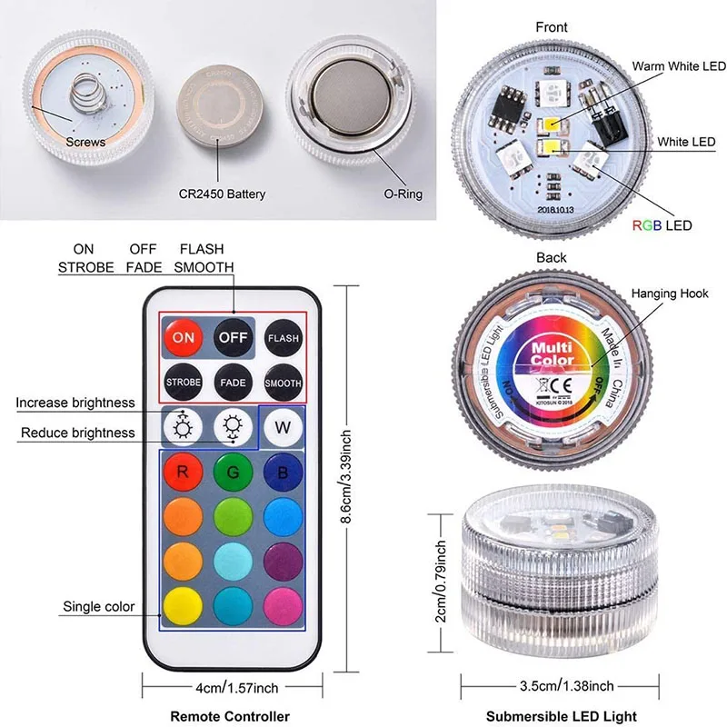 ไฟ LED ติดภายในรถแบบไร้สายมีกา - Car Ambient Light Kit With Remote บทวิจารณ์และราคา