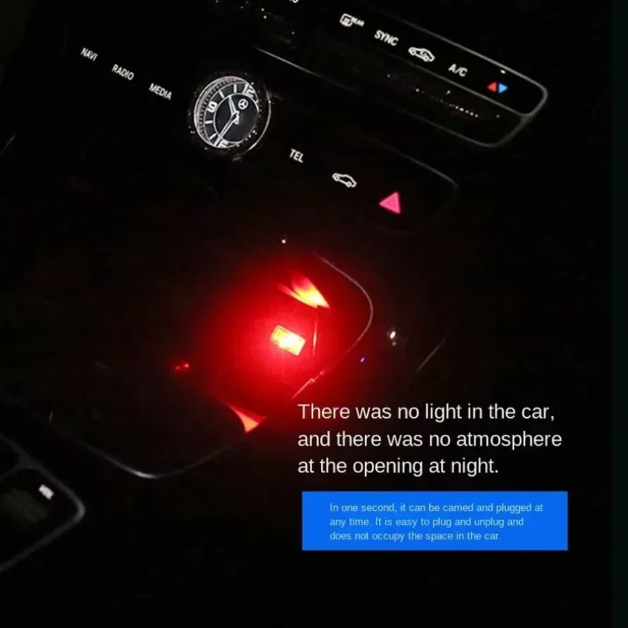 ไฟ LED USB ขนาดเล็ก 5V 5 ชิ้น/ - Car Interior Neon Light Usb บทวิจารณ์และราคา