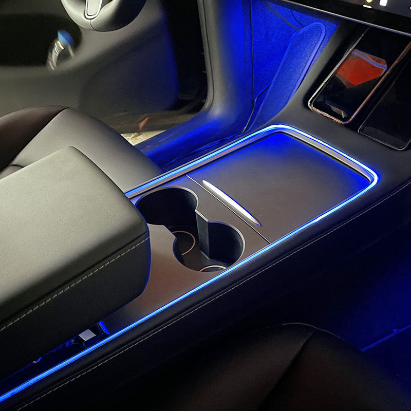เหมาะสำหรับรถยนต์รุ่น Model 3  - Car Dashboard Light Fiber Optic บทวิจารณ์และราคา