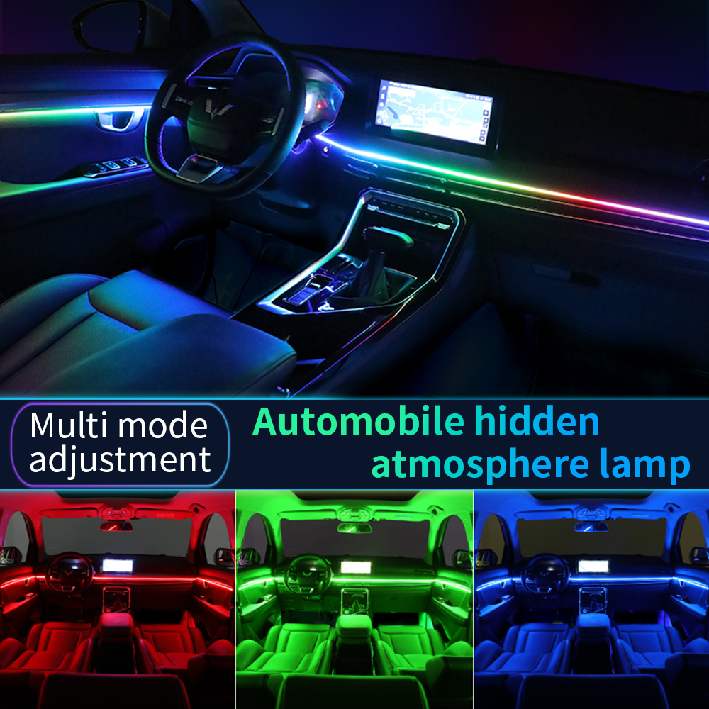RGB LED แสงบรรยากาศ Symphony H - Car Dashboard Light Fiber Optic บทวิจารณ์และราคา